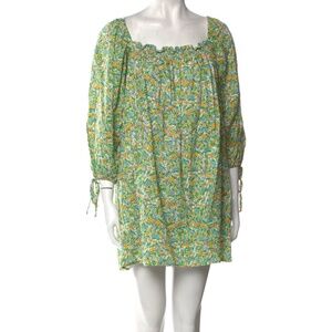 Faithfull The Brand Floral Print Mini Dress